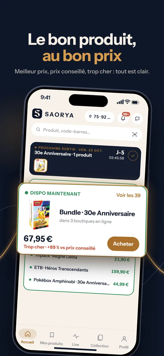 Le bon produit au bon prix
